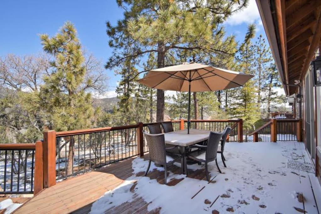 Custom Single Story Cabin With Jacuzzi Pool Table & Big Game Room With Arcade Games Big Bear Lake Eksteriør bilde